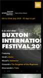 Mobile Screenshot of buxtonfestival.co.uk